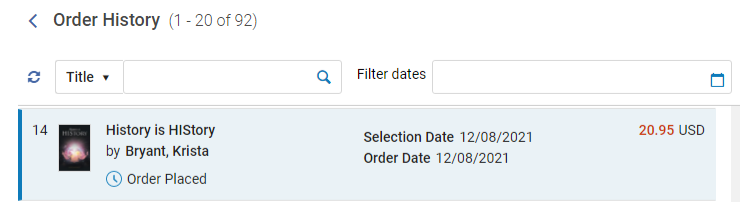 Order history selection and order dates.png