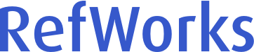 New RefWorks logo that replaces the old logo throughout the product.