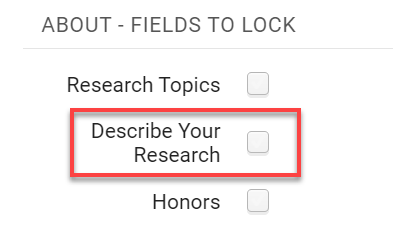 Describe your research.