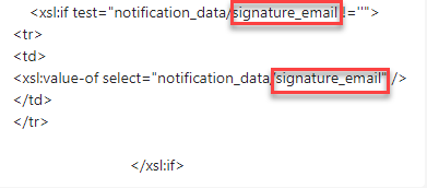 The parameter to change in the xsl.