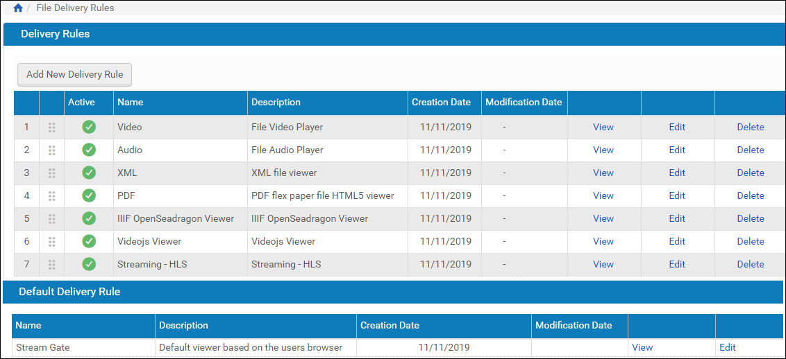 Delivery Settings in the User Interface - Ex Libris Knowledge Center