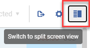 The switch to split view icon.