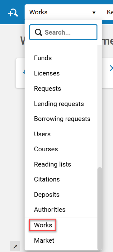 The Works search.