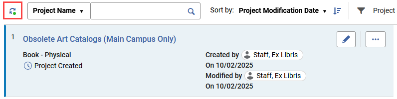 The refresh button.