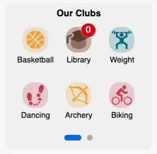 Tile Container on Mobile with subtile text
