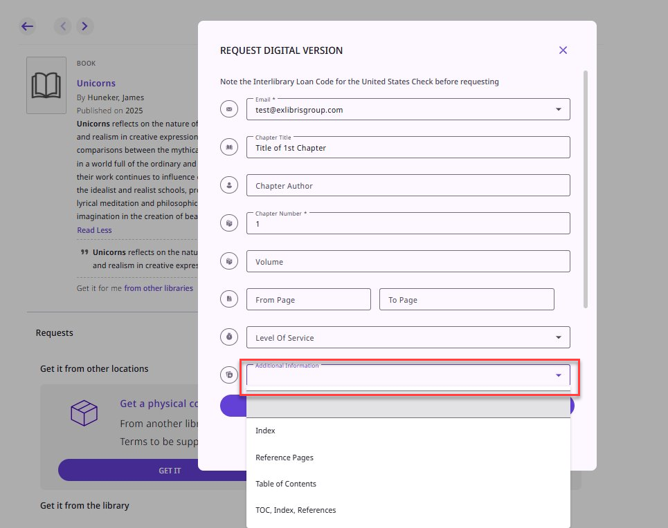 Rapido Digital Request Form PrimoNDE.