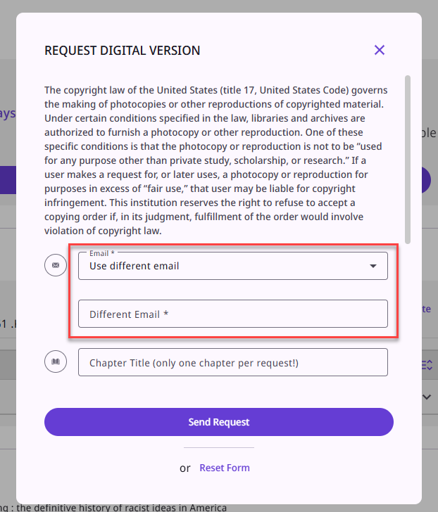 Use Different Email.