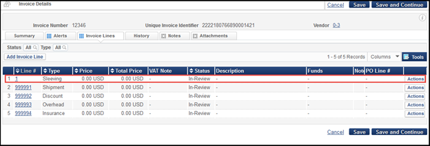 invoice_details_invoice_lines_tab_with_sleeving_line_highlighted.png