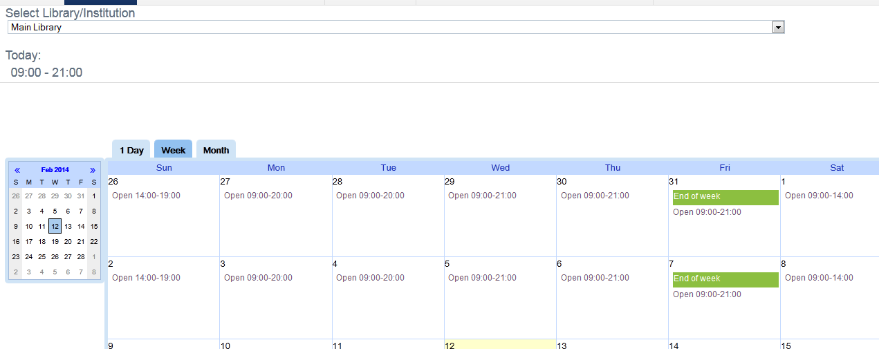 Definitions - Calendar and Scheduling, Calendar and Scheduling