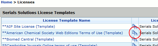 360 Resource Manager - License Templates