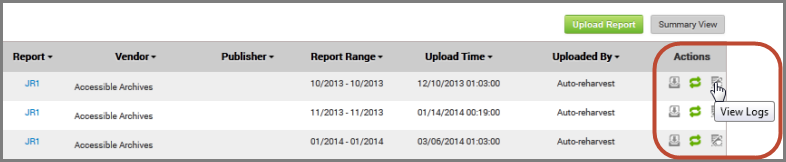 counter view logs