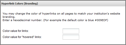 hyperlink colors