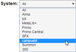 Filtering for campusM Cloud instances