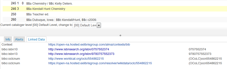 Repository Search, Indexing - Ex Libris Knowledge Center