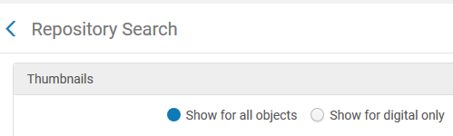 Repository Search, Indexing - Ex Libris Knowledge Center