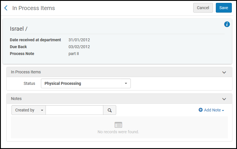 In Process Items Request Management New UI.png