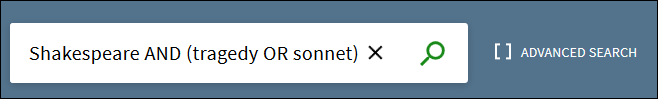 Shakespeare AND (tragedy OR sonnet)